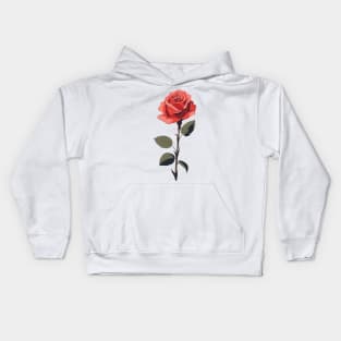 Rose Flower Kids Hoodie